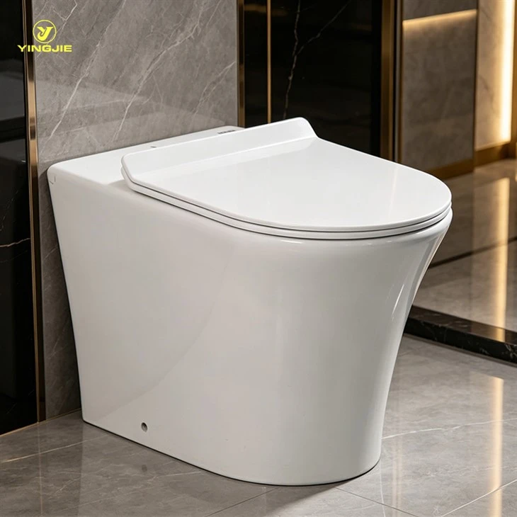 Afɛfɛde Compact Rimless San kɔ Ɔfasu WC
